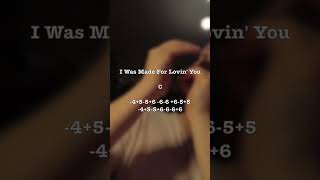 I was made for lovin' you #tabs #music #гармоника #губнаягармошка #harmonica #табы