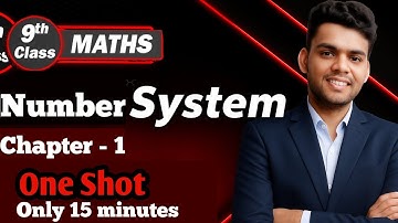 Complete Number System Class 9 in One Shot Revision in 15 Min | Class 9 Maths Chapter 1 | DM Sir