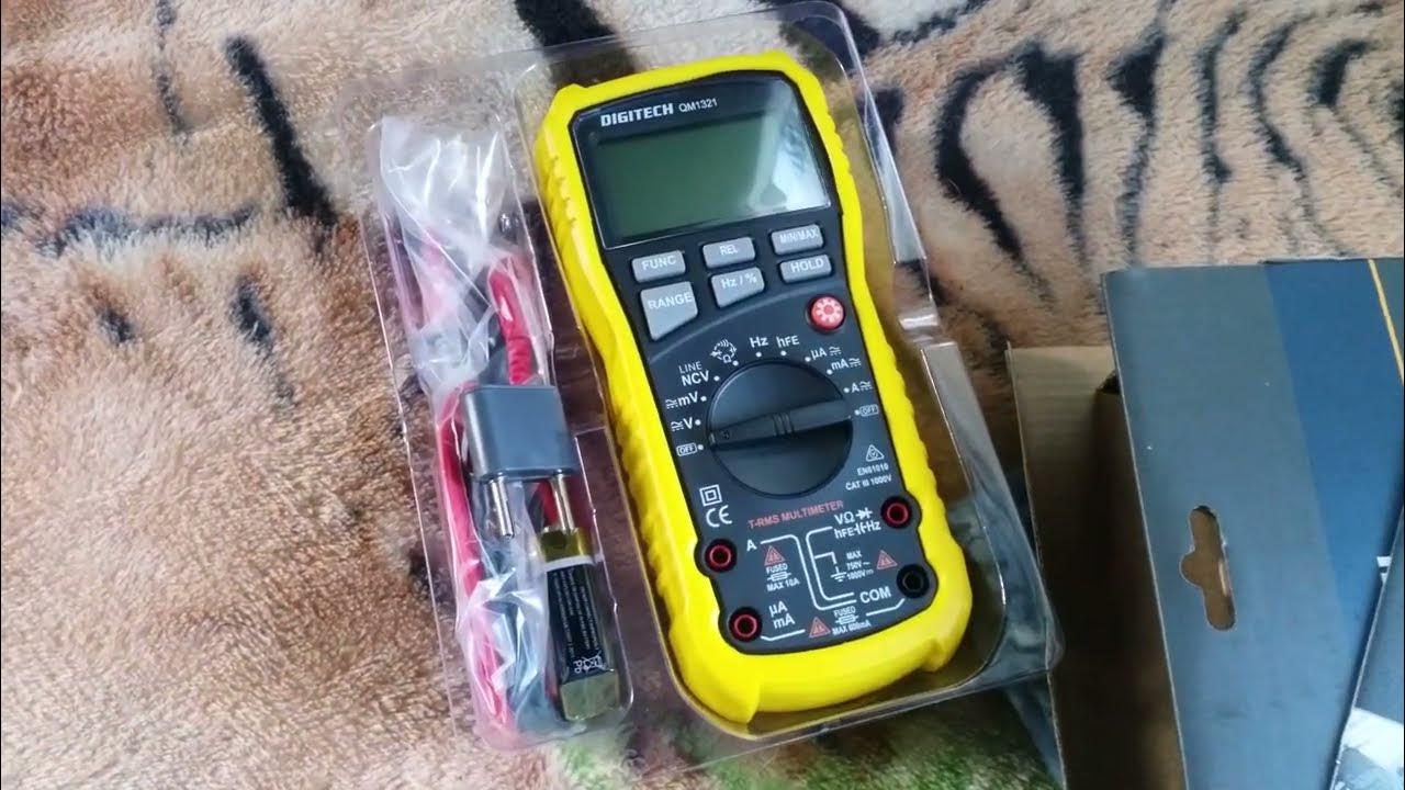 20190504 Digitech Multimeter Unboxing YouTube