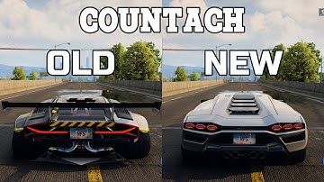 NFS Unbound: Old Lamborghini Countach vs New Lamborghini Countach - WHICH IS FASTEST (Drag Race)