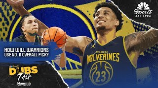 How should Warriors approach No. 11 overall pick in 2026 NBA Draft? | Dubs Talk | NBC Sports BA