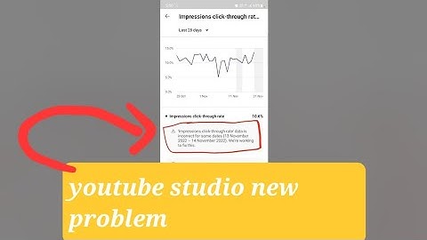 youtube studio new problem 2022 ( Incorrect data in analytics )
