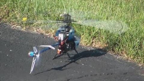 E-flite Blade SR Flight in Idle Up mode!