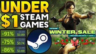 STEAM WINTER SALE 2025 - GREAT PC GAME DEALS UNDER $1!
