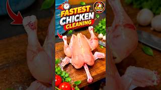 Fastest Chicken Cleaning Video 30s