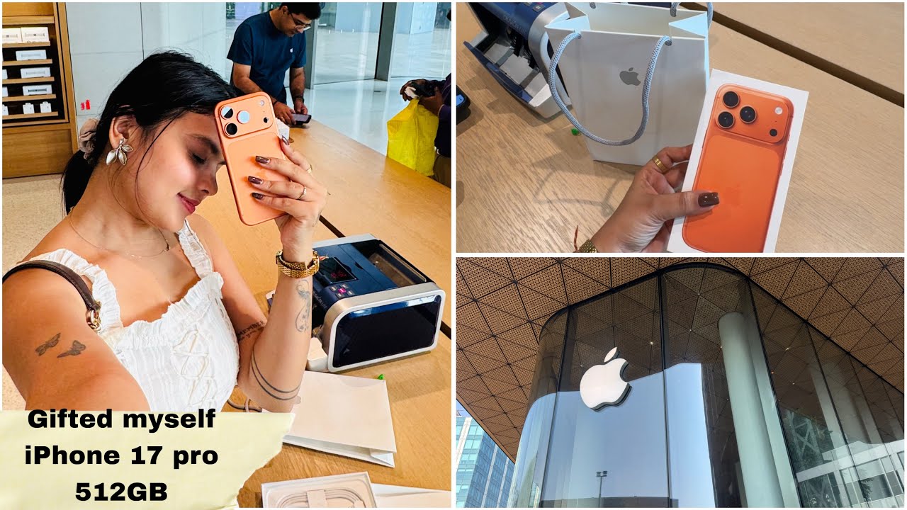 Finally I bought IPhone 17 pro 🥺♥️ || Shopping day in Mumbai || Mumbai || alkagarwal 