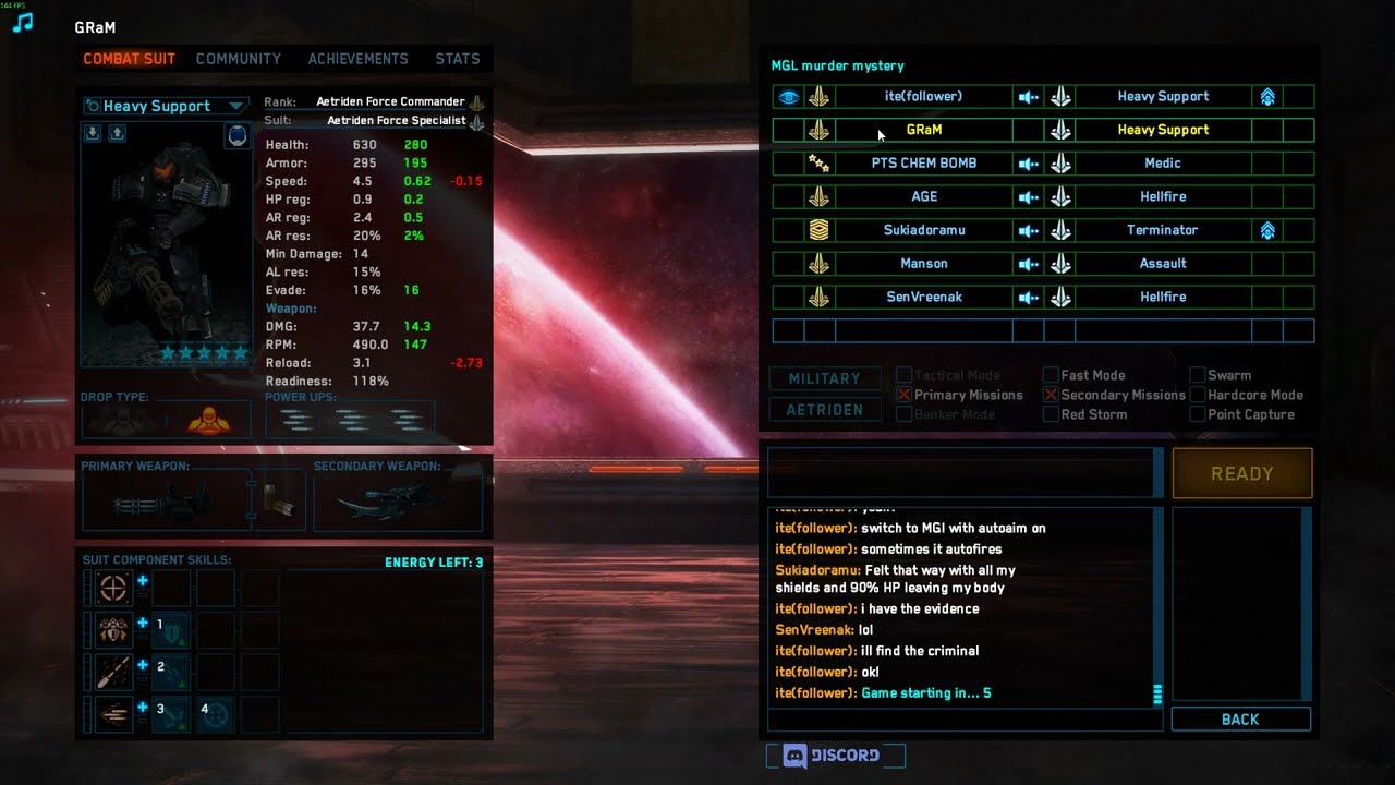 The Red Solstice - Legion of Merit [HeavySupport/LMG] 2025.12.05