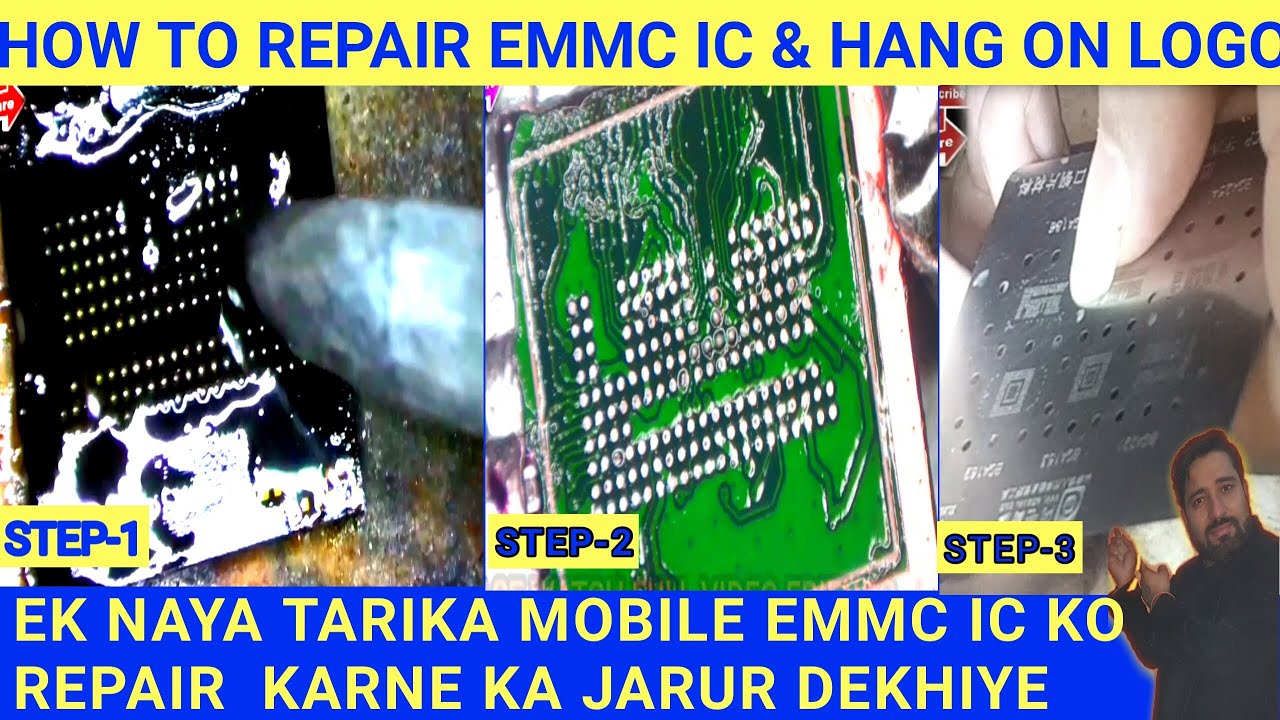 how to repair emmc ic how to repair dead boot android phone how
