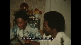 BLACK / AFRICAN AMERICAN FAMILY HOME MOVIES 1960s BEACH VACATION, WEDDING, AND PARK CONCERT GG46875