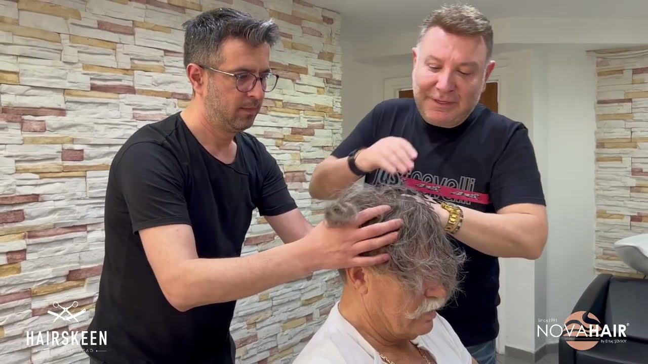 Hairskeen Paris saçımızı ilk olarak sevgili Nuri Alço’ya uygulayarak müthiş bir deneyime imza attık.