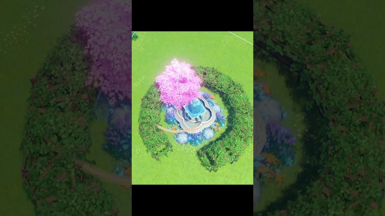 Mini Fountain Area I Design Under 1 Minute 