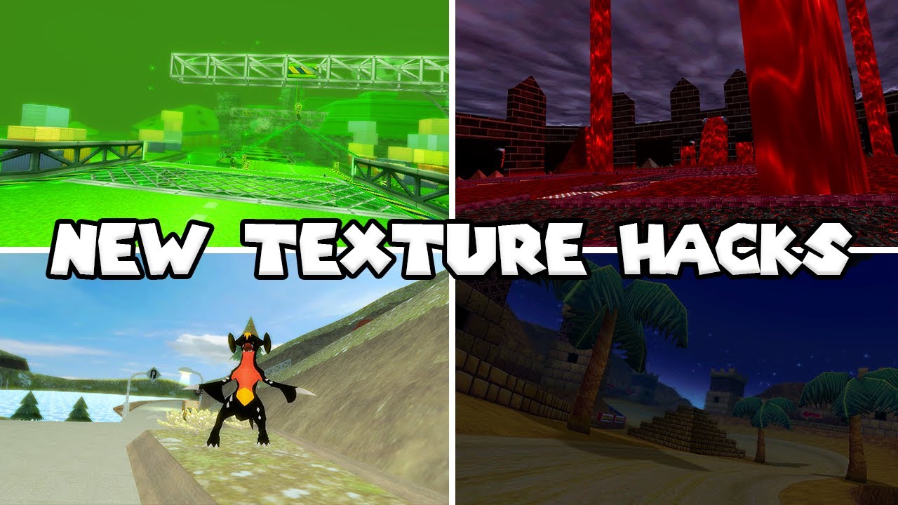 NEW Texture Hacks in Mario Kart Wii! [4K]