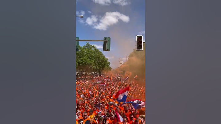 Netherlands fans in Germany for Euro 2024