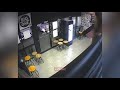 Thief locked inside pizzeria after robbery