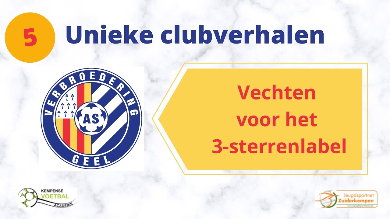 ASV Geel - Uniek clubverhaal - versie mei 2021