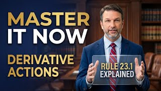 Federal Rule of Civil Procedure 23.1 — Derivative Actions