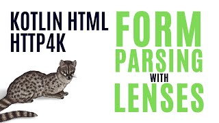 HTML Form parsing with http4k lenses Wealth