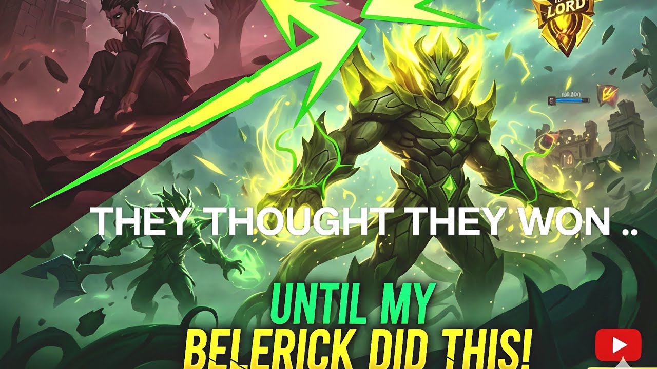 EPIC COMEBACK! 😱 How I Carried a Nub Yin with BELERICK! | MLBB | A tough Mythic Glory Match