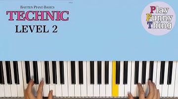 Hanon, the Robot (p.31) - Bastien Piano Basics Level 2 - Technic