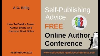 A. G. Billig: How to Build a Power Author Brand and Increase Book Sales