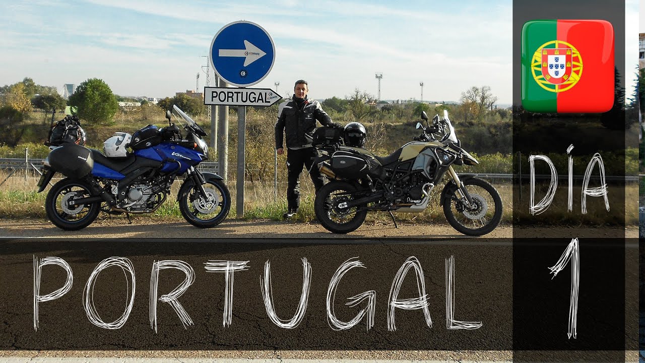✓ RUTA EN MOTO A Portugal día 1⎮ HISTORIAS EN MOTO