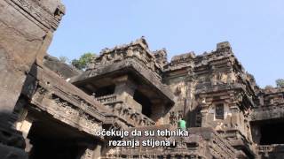 Kailasa Temple in Ellora Caves -Croatian .sub