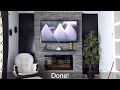 Easy Fireplace/TV Wall Easy Fireplace/TV Wall
