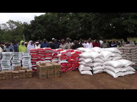Disaster-stricken populations of Nagafou and Sepé receive government support