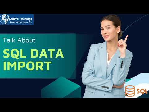 Talk about SQL Data Import