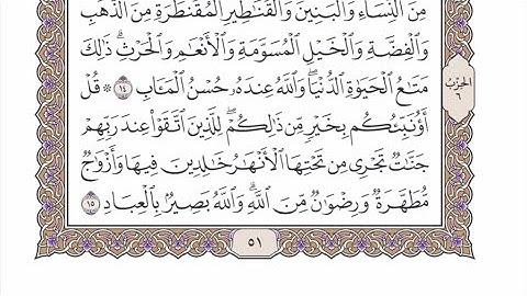 الربع الأول من الحزب ٦ من القرآن الكريم - الشيخ محمد أيوب رحمه الله
