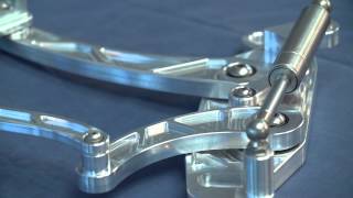Eddie Motorsports Lighting Series Billet Aluminum Hood Hinges