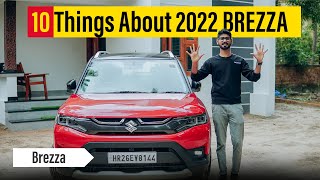 10 Things about 2022 Brezza | പുതിയ ബ്രെസ്സയിലെ 10 കാര്യങ്ങൾ | Najeeb