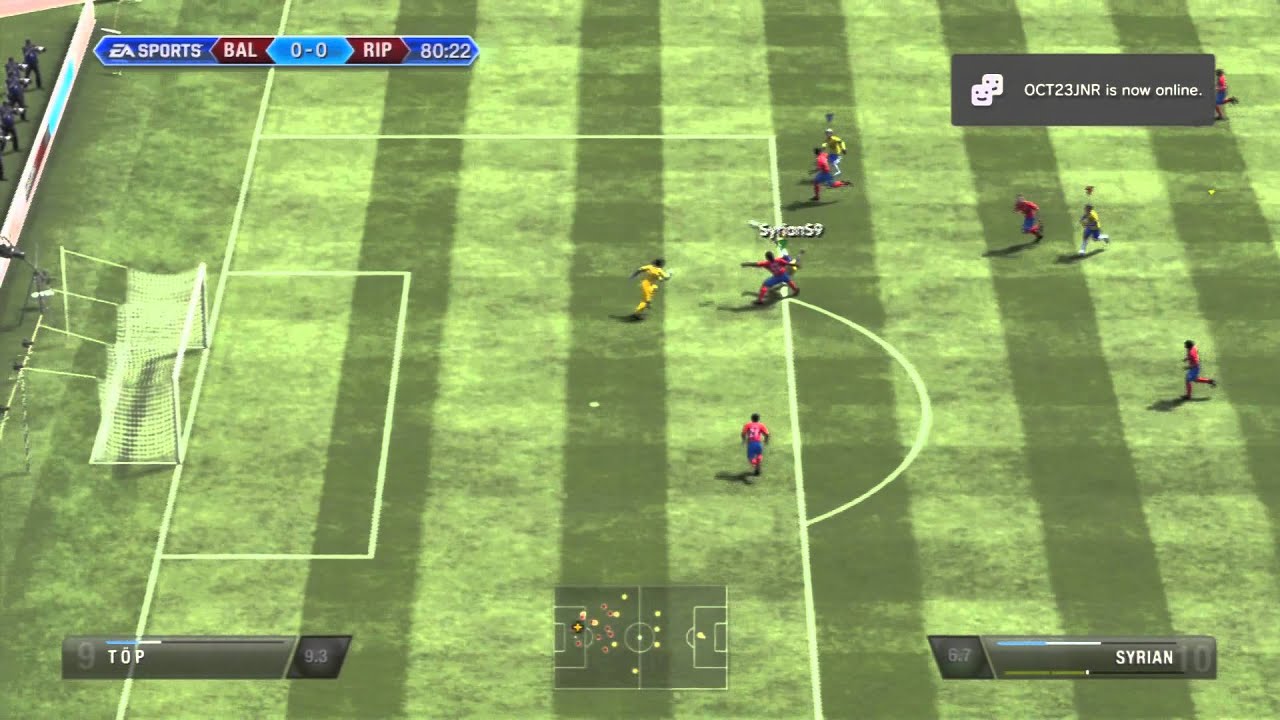 Sneaky overhead chip goal