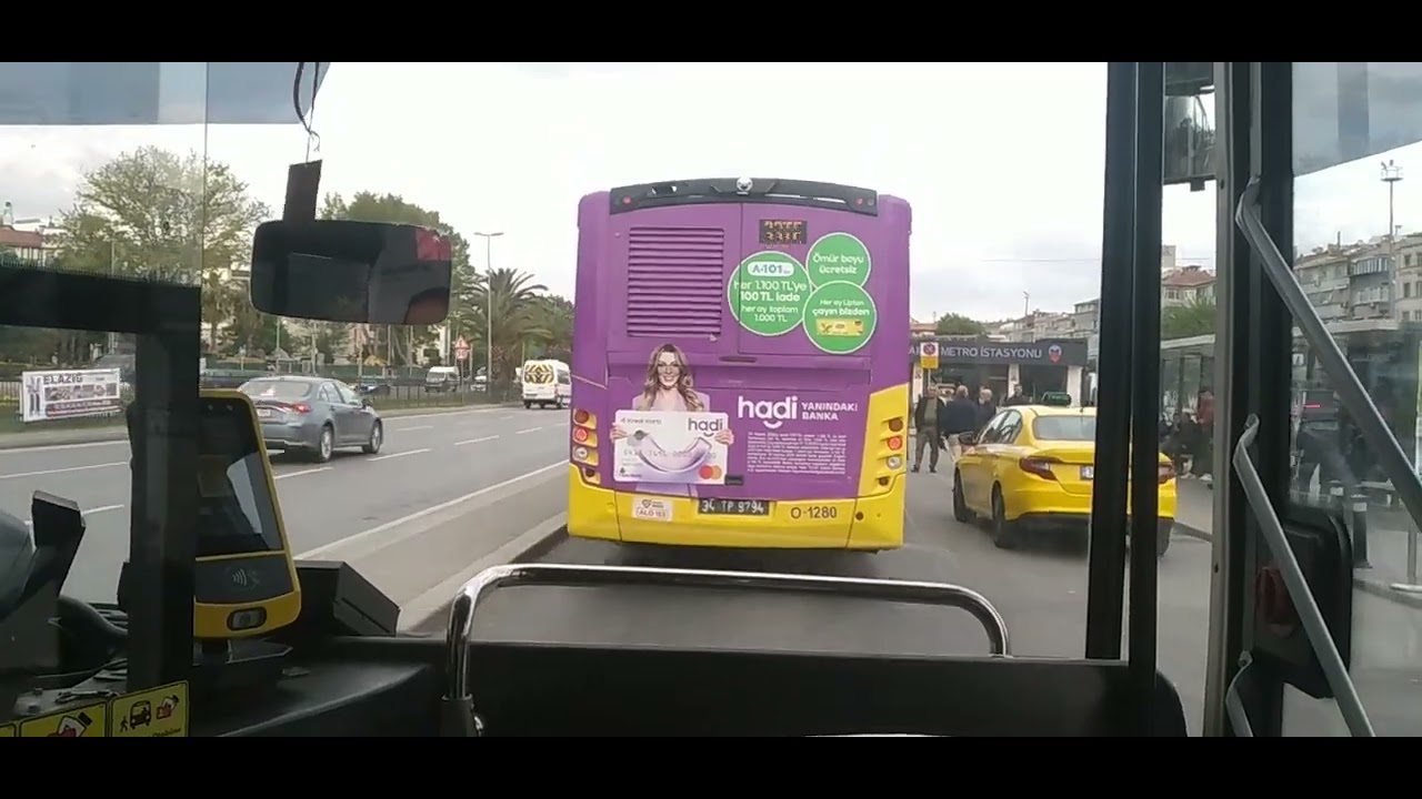 97GE İLE EMİNÖNÜ  - MAHMUTBEY METRO ARASI YOLCULUK B-1799