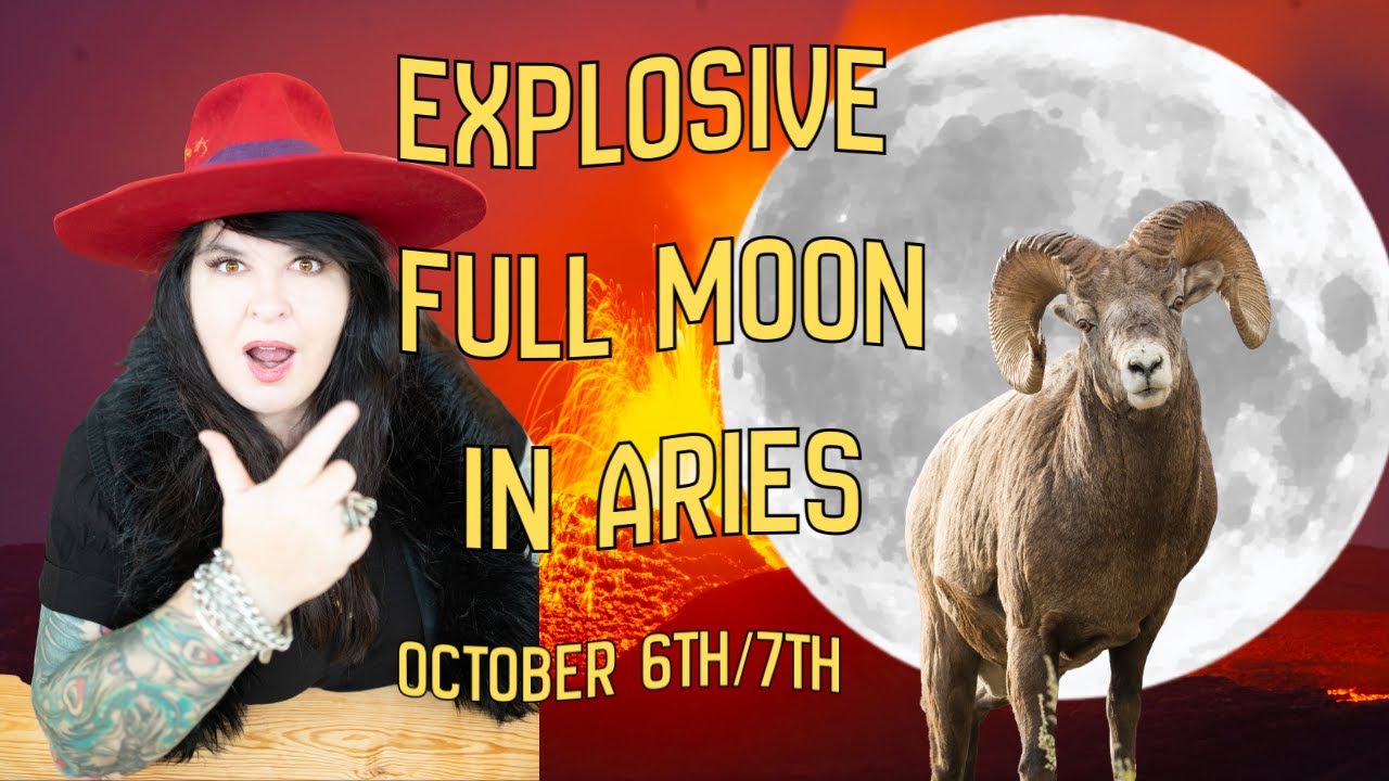 Full Moon in Aries 2025 Turn it to your advantage! All signs - YouTube