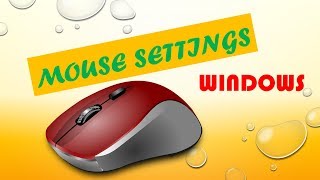 Mouse Settings For Windows 7