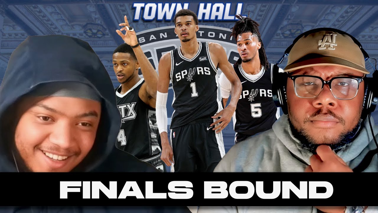WCF GAME 7 INSTANT REACTION THHS: THE SPURS ADVANCE TO THE NBA FINALS FT @MarzTalksSports 