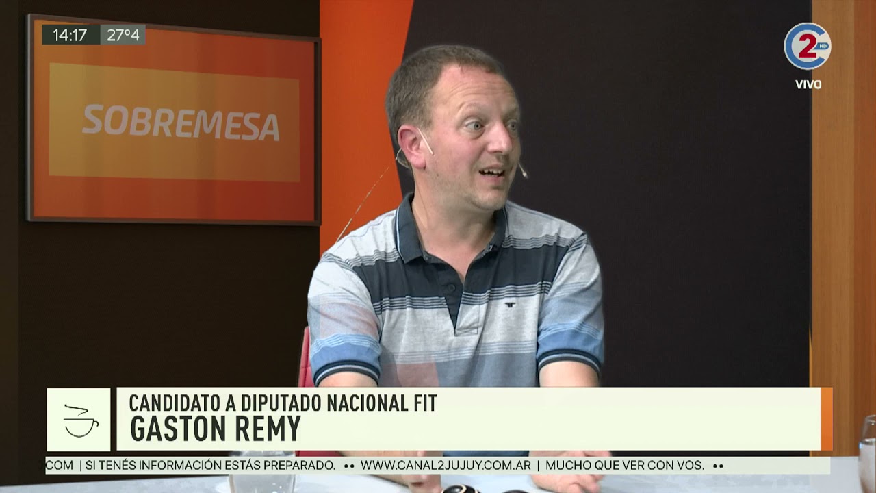 Sobremesa: Gastón Remy