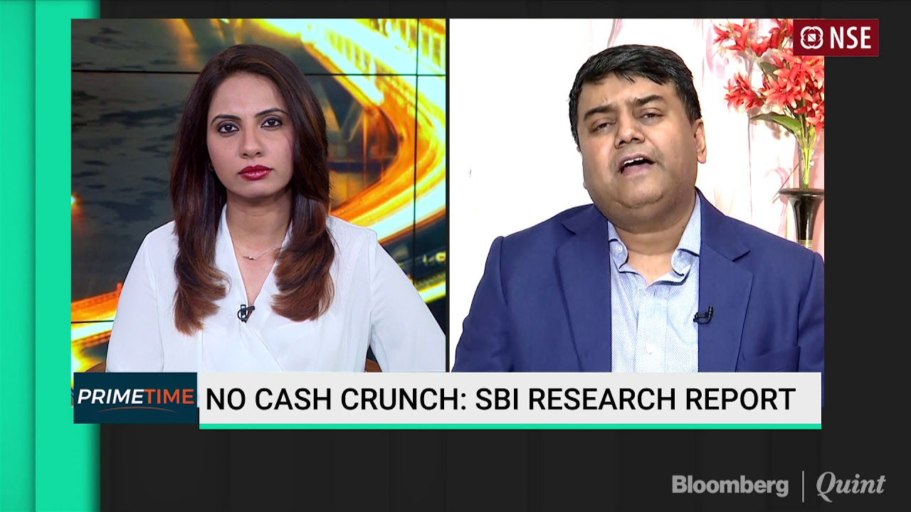 No Cash Crunch, Says SBI's Soumya Kanti Ghosh