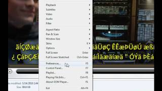 Enable Arabic subtitles with GOM Player! screenshot 4