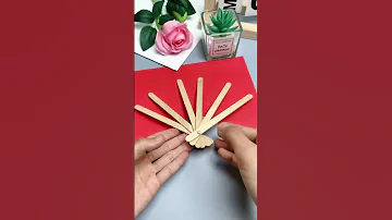 Save up a few ice cream sticks, let’s make a foldable watermelon fan with your children, it’s quite