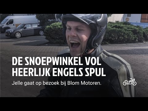 Jelle bezoekt Blom Motoren in Leusden