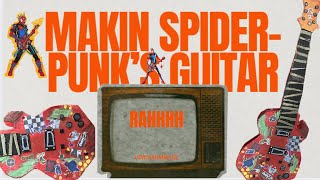 Makin spider punk’s guitar! Tutorial | Dawn Duet