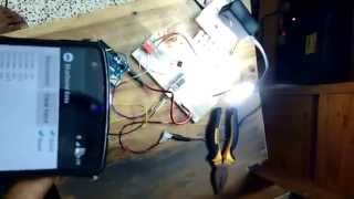 Using Arduino, Electronics appliances control remotely from Smartphone screenshot 1
