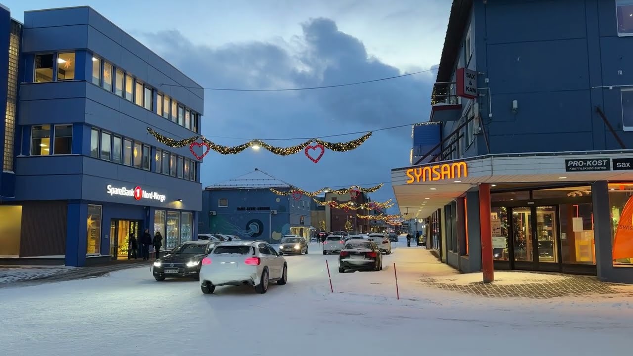 Sortland, Nordland, Norway.  Dec 29 2025