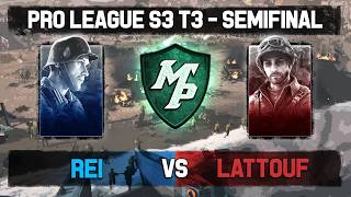 Company of Heroes 3: 1v1 Pro League - Semifinals - Rei vs Lattouf