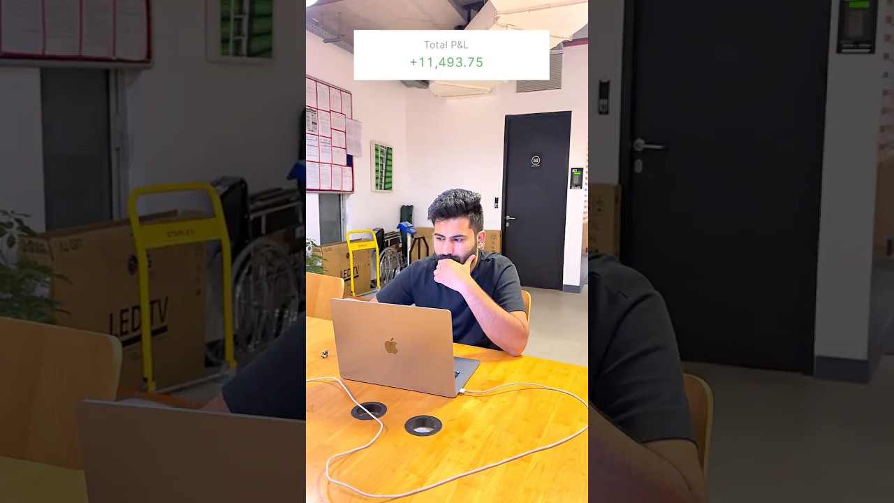 Volatile Trading Session 