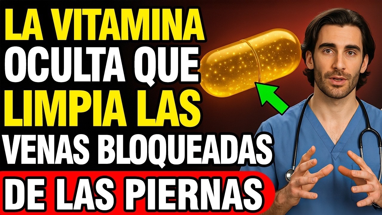 Conoce la VITAMINA que DISUELVE los COÁGULOS en tus PIERNAS