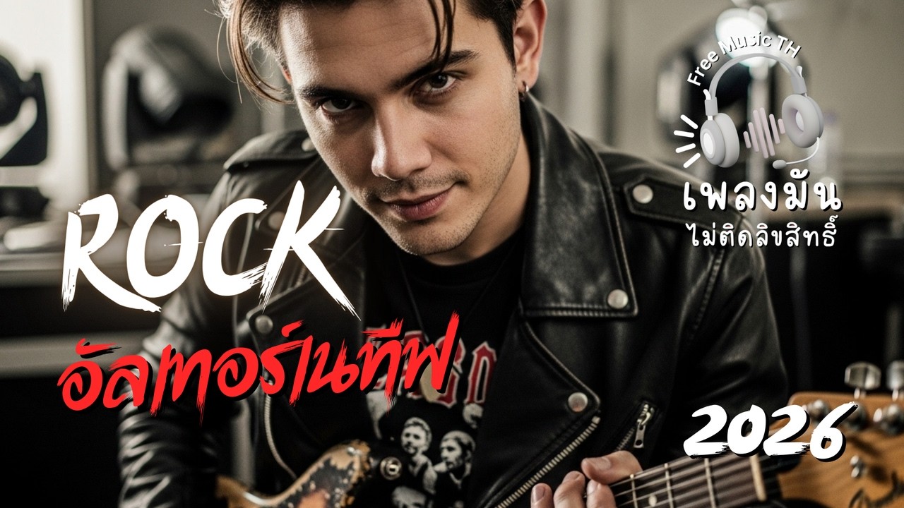 เพลงร็อก Alternative Rock 2026 🔥 ใหม่ล่าสุด มันๆ | ฟรีไม่ติดลิขสิทธิ์ (FreeMusicTH)