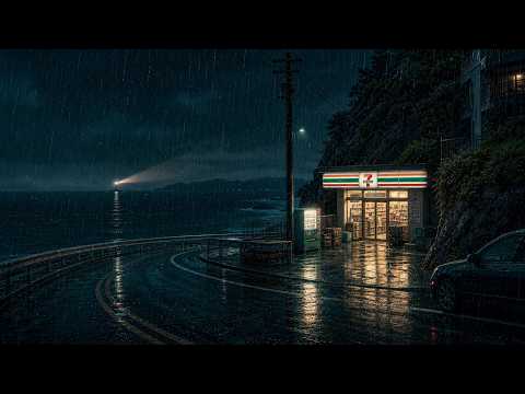 The Last Open Store Before the Storm 🌧️ Lofi Beats to Calm Your Mind